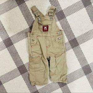 💙 3/$7 Bundle 💙 khaki Overalls 6-12 months
